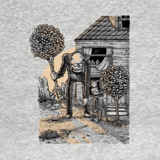 Gardening in the backyard T-Shirt